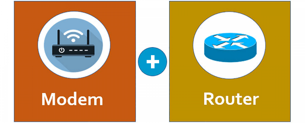 تفاوت مودم و روتر