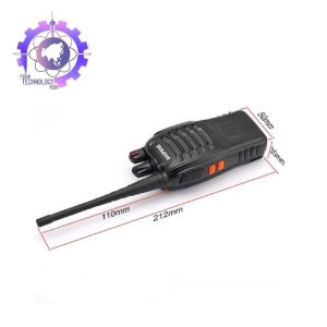 ابعاد بیسیم واکی تاکی باوفنگ مدل BF - 888s