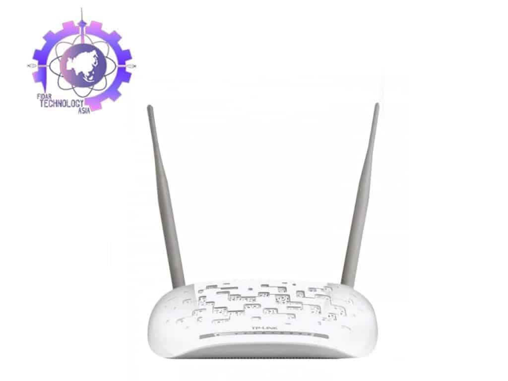 تصویر مودم TP-link W8961N از رو به رو