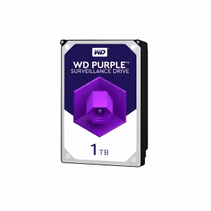 خرید هارد بنفش ۱ ترابایت وسترن دیجیتال مناسب سیستم‌های نظارتی