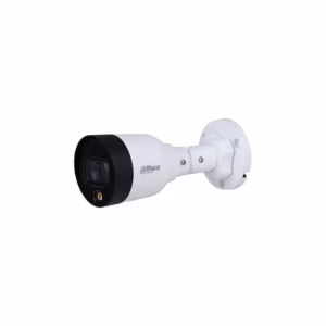 دوربین مداربسته داهوا DH-IPC-HFW2449S-S-LED با نور LED رنگی نصب‌شده در ورودی پارکینگ